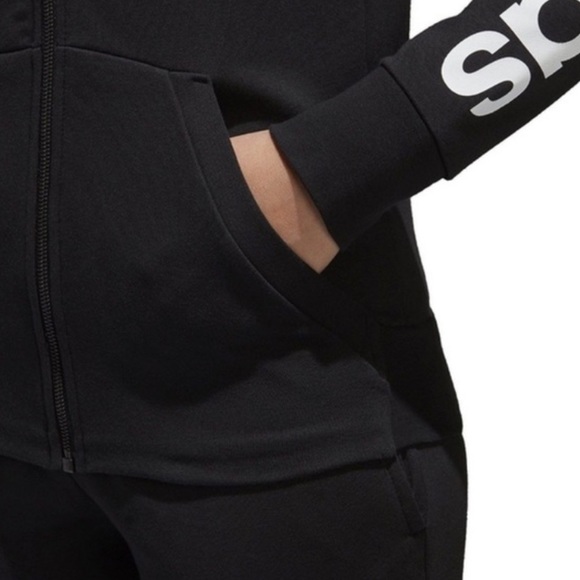 Adidas Black Hoodie | Small - Picture 9 of 12